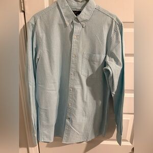 Blue stripe button up
